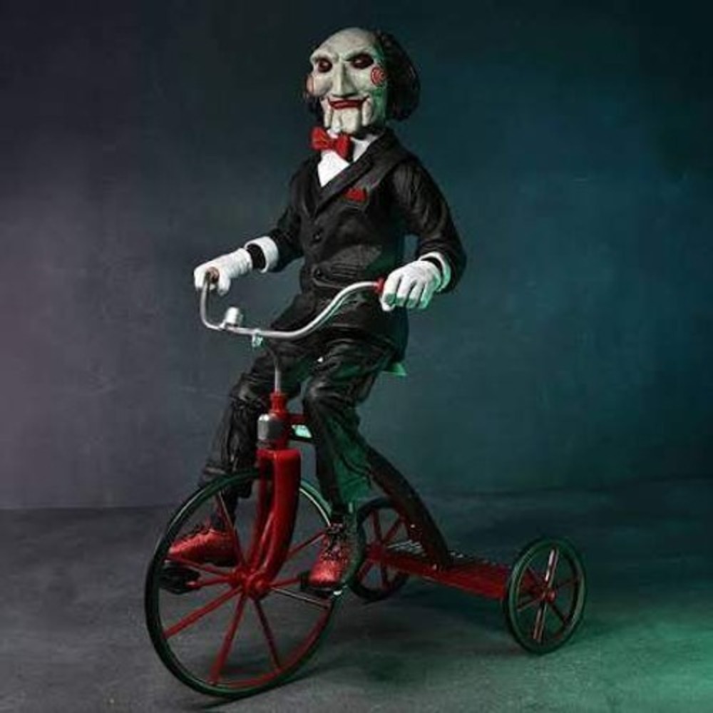 NECA Reel Toys SAW Billy The Puppet 12" Push Button Sound‎ Figure New